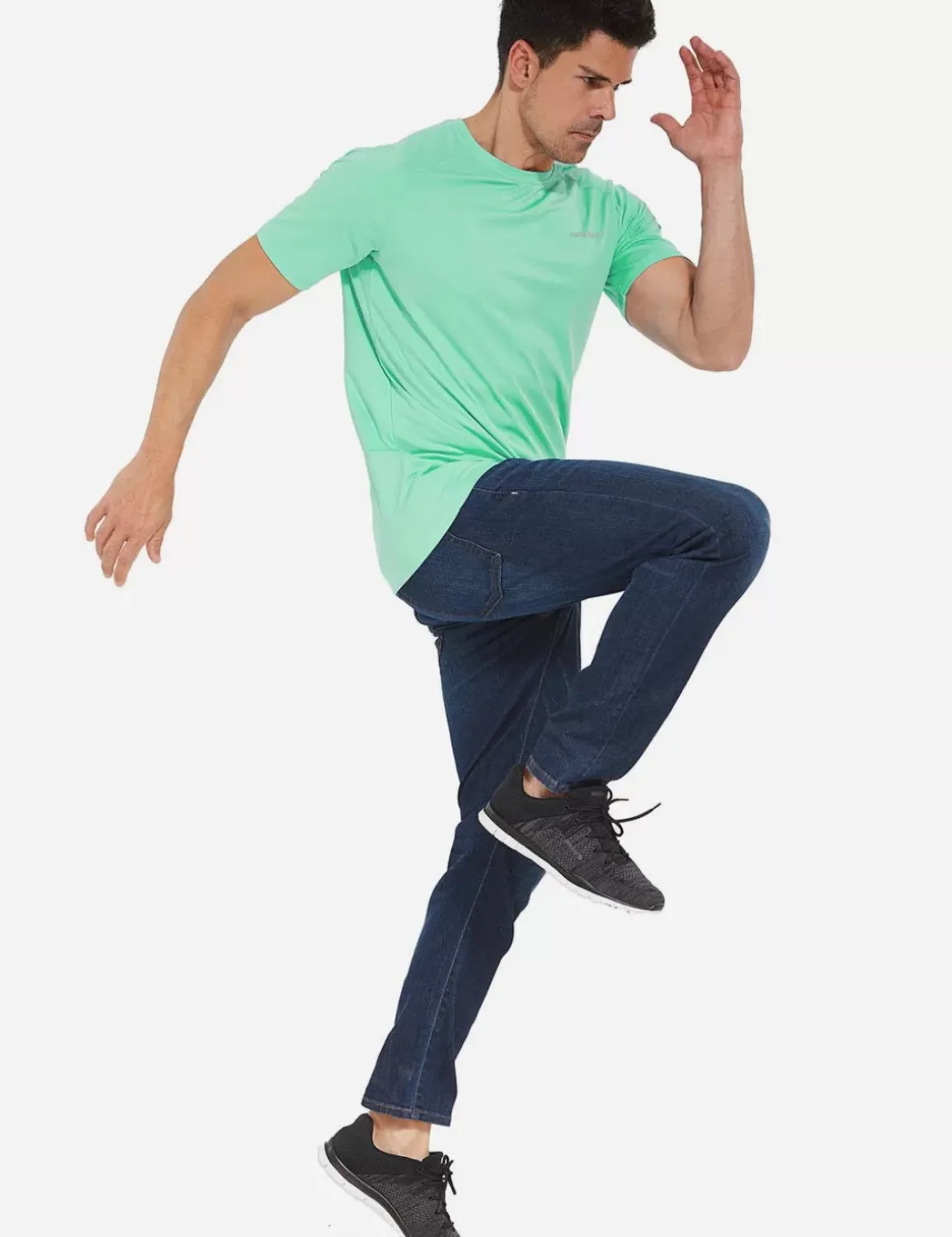 Baleaf Upf50+ Crew-Neck Tee^Men Upf 50+