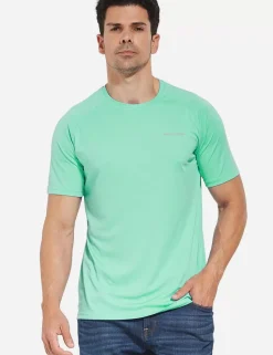 Baleaf Upf50+ Crew-Neck Tee^Men Short-Sleeved Shirts & Tank Tops