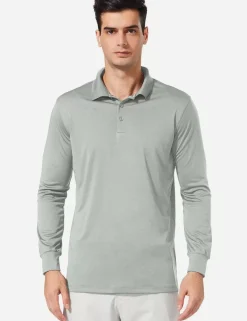 Baleaf Upf50+ Polo Shirt^Men Long-Sleeved Shirts