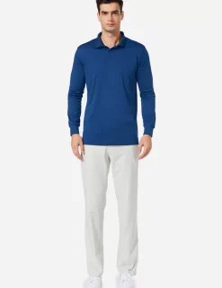 Baleaf Upf50+ Polo Shirt^Men Long-Sleeved Shirts