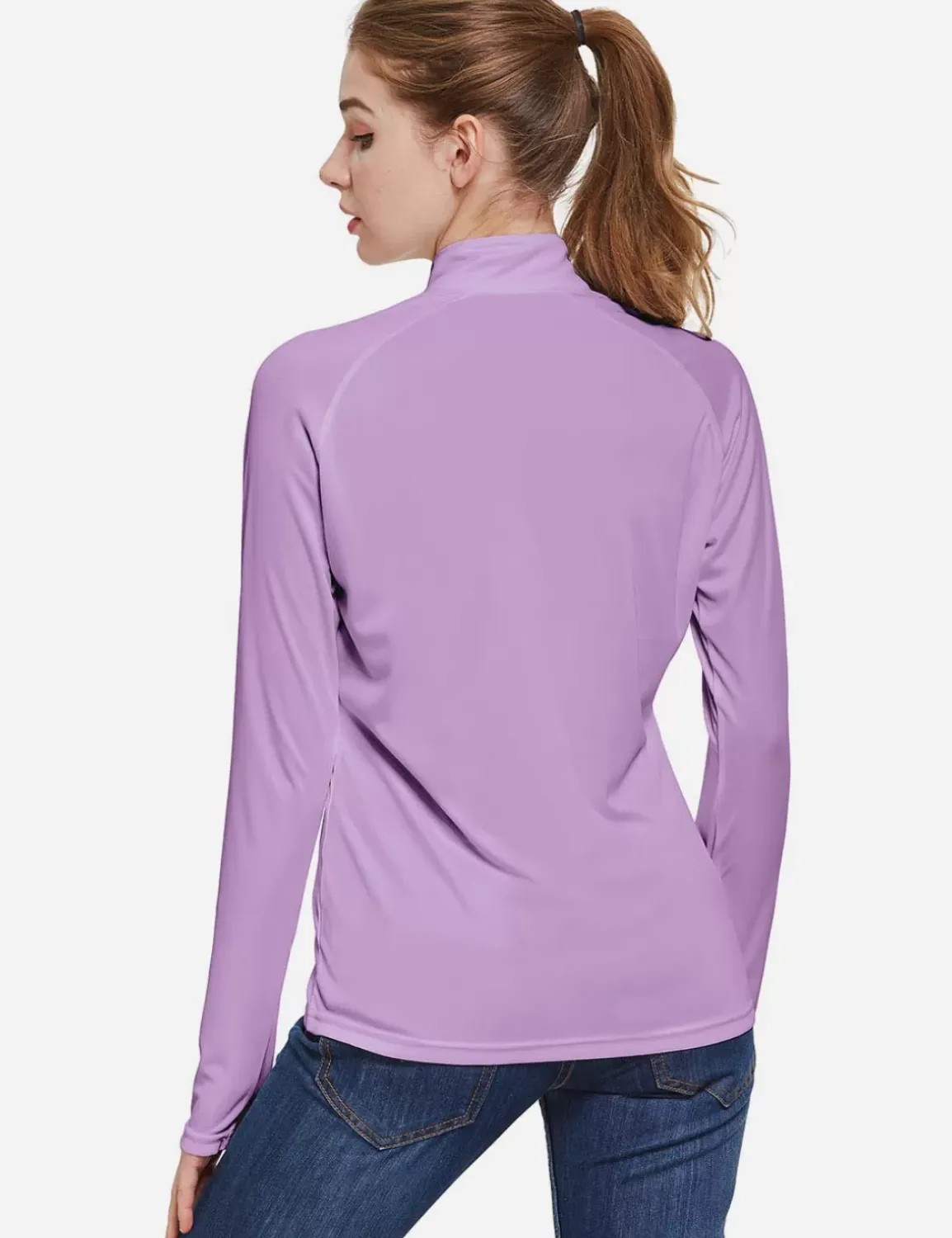 Baleaf Upf50+ Quarter Zip Pullover^Women Upf50+