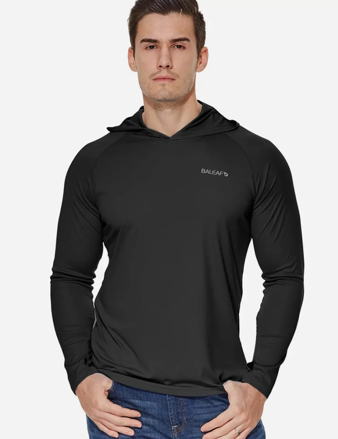 Baleaf Upf50+ Sun Hoodie^Men Long-Sleeved Shirts
