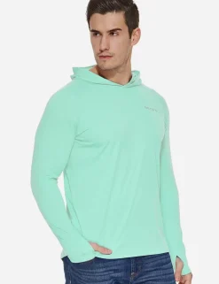 Baleaf Upf50+ Sun Hoodie^Men Long-Sleeved Shirts
