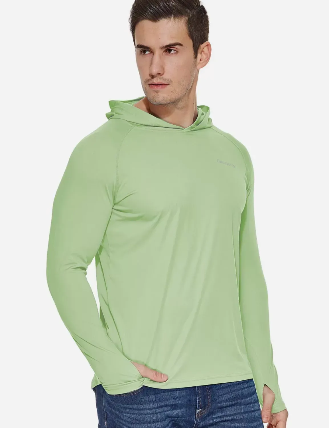 Baleaf Upf50+ Sun Hoodie^Men Long-Sleeved Shirts