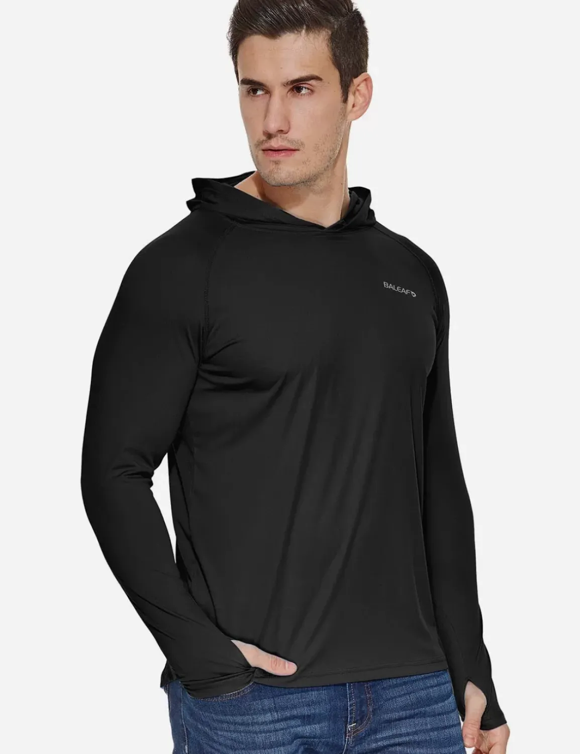 Baleaf Upf50+ Sun Hoodie^Men Long-Sleeved Shirts