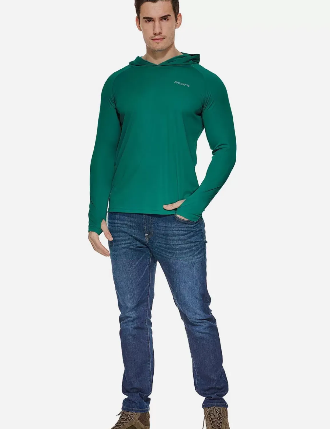 Baleaf Upf50+ Sun Hoodie^Men Long-Sleeved Shirts