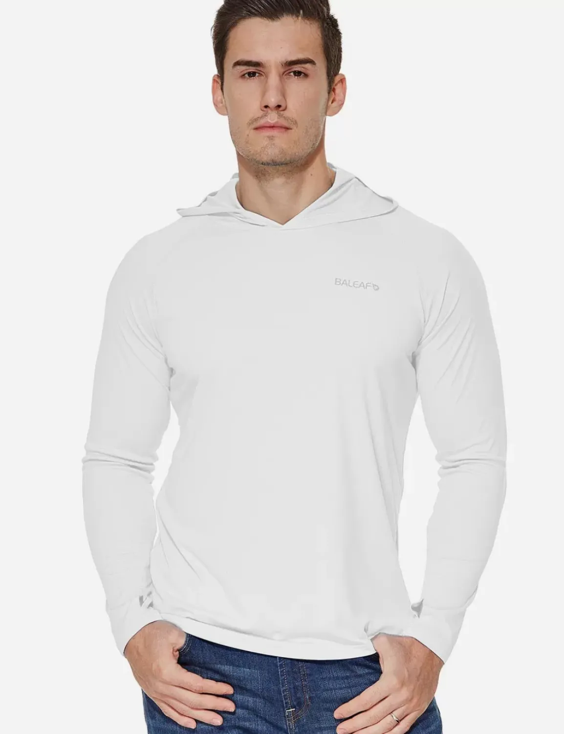 Baleaf Upf50+ Sun Hoodie^Men Long-Sleeved Shirts