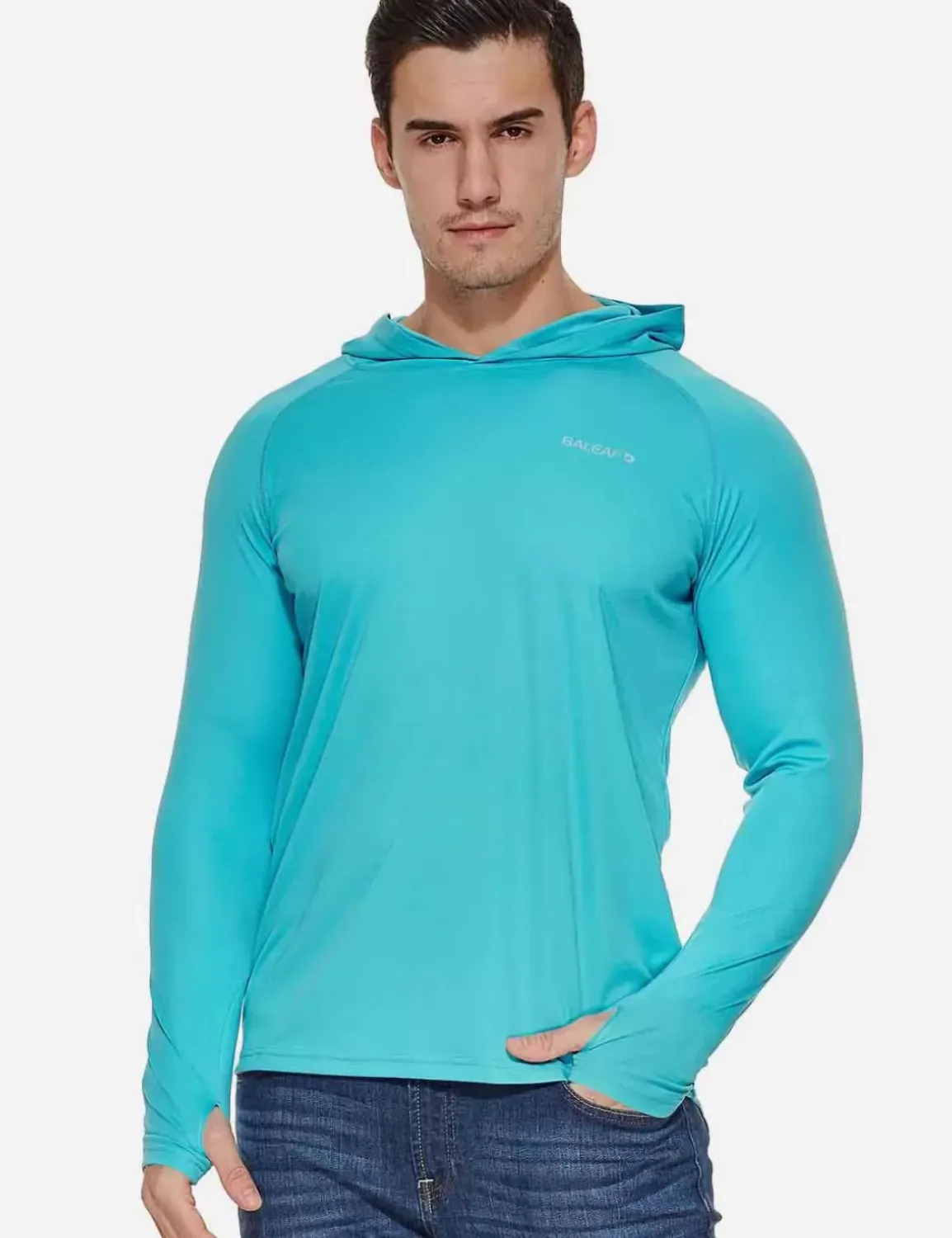 Baleaf Upf50+ Sun Hoodie^Men Long-Sleeved Shirts
