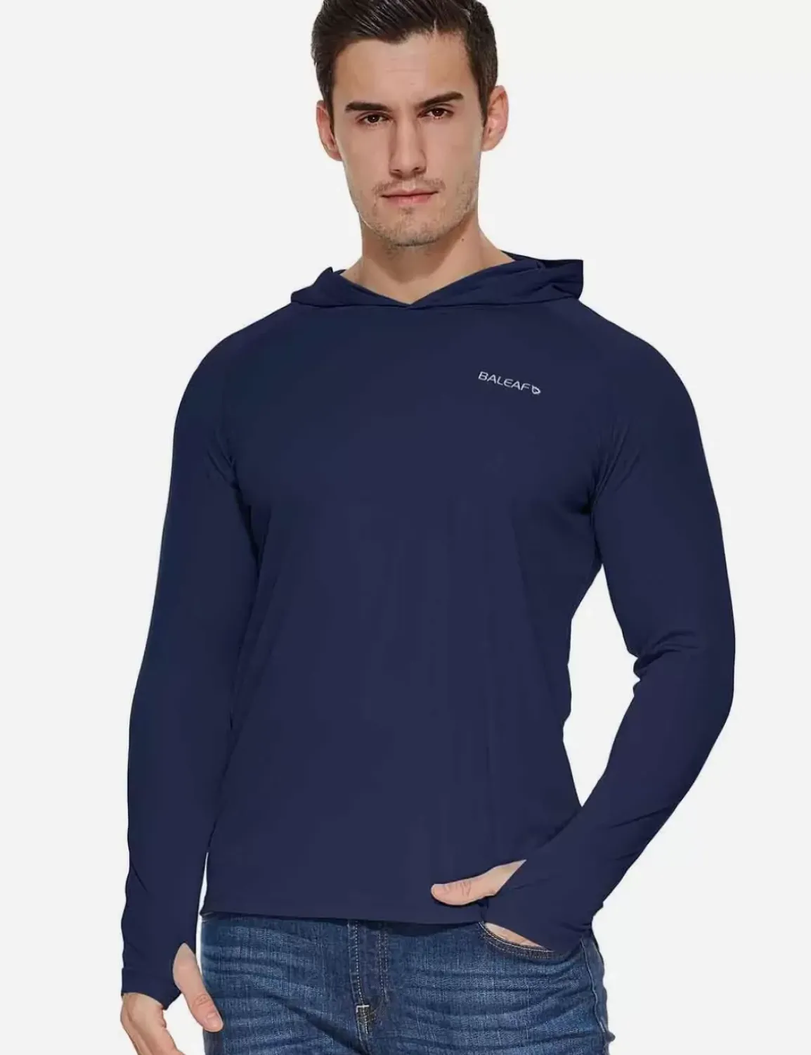 Baleaf Upf50+ Sun Hoodie^Men Long-Sleeved Shirts