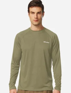 Baleaf Upf50+ Sun Shirt^Men Long-Sleeved Shirts