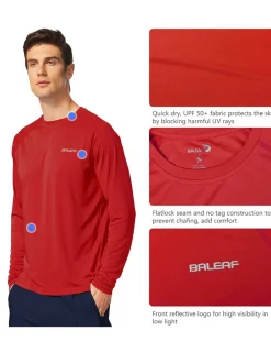Baleaf Upf50+ Sun Shirt^Men Upf 50+
