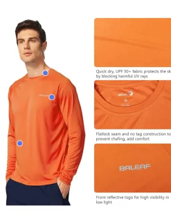 Baleaf Upf50+ Sun Shirt^Men Upf 50+