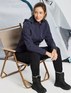 Baleaf Water-Resistant Hooded Softshell Windbreaker^Women Jerseys & Track Jackets