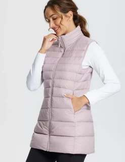 Baleaf Water-Resistant Puffer Sleeveless Jacket^Women Jerseys & Track Jackets
