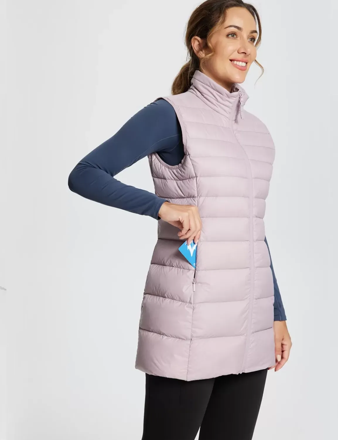 Baleaf Water-Resistant Puffer Sleeveless Jacket^Women Jerseys & Track Jackets