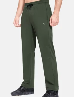 Baleaf Workleisure Thermal Water-Resistant Sweatpants^Men Fleece-Lined