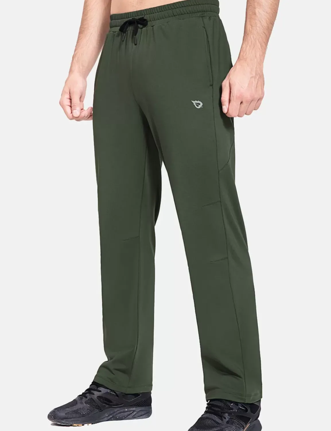 Baleaf Workleisure Thermal Water-Resistant Sweatpants^Men Fleece-Lined