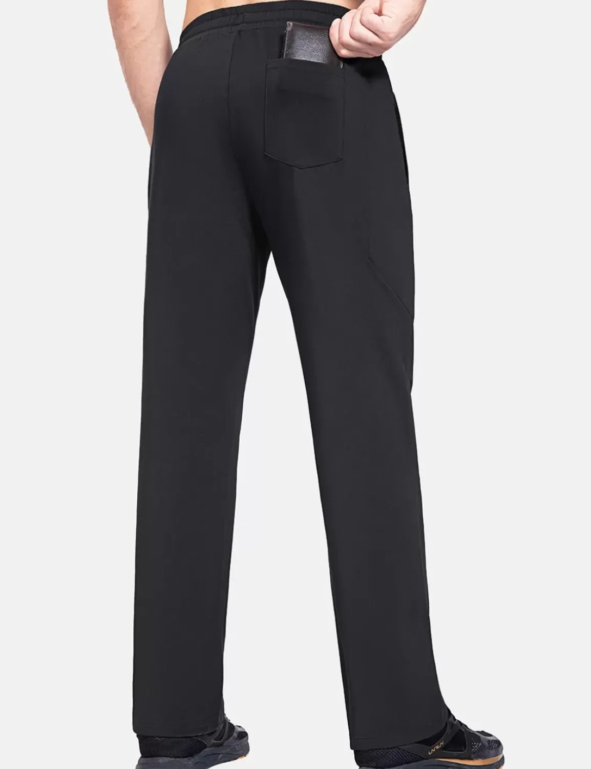 Baleaf Workleisure Thermal Water-Resistant Sweatpants^Men Fleece-Lined