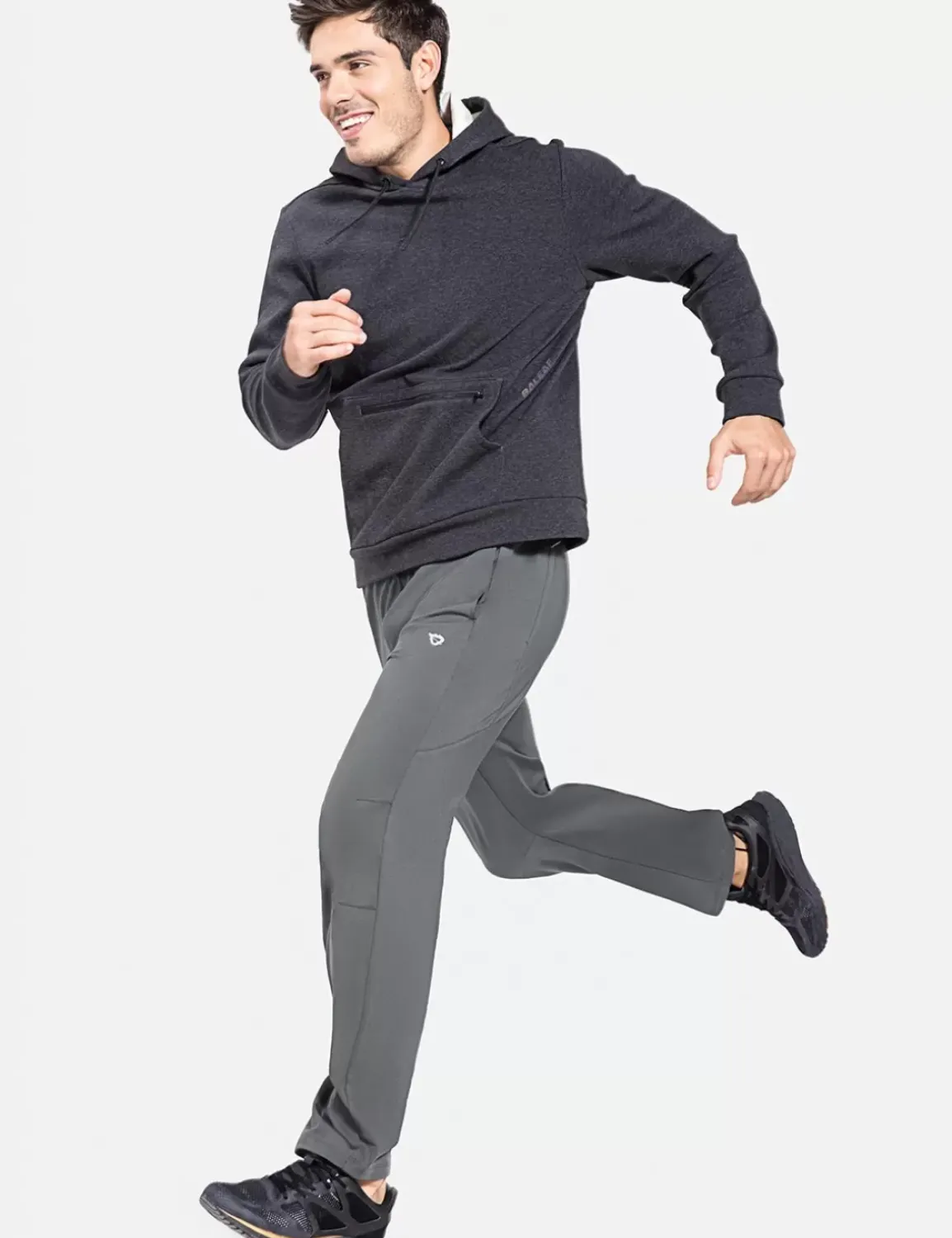 Baleaf Workleisure Thermal Water-Resistant Sweatpants^Men Fleece-Lined